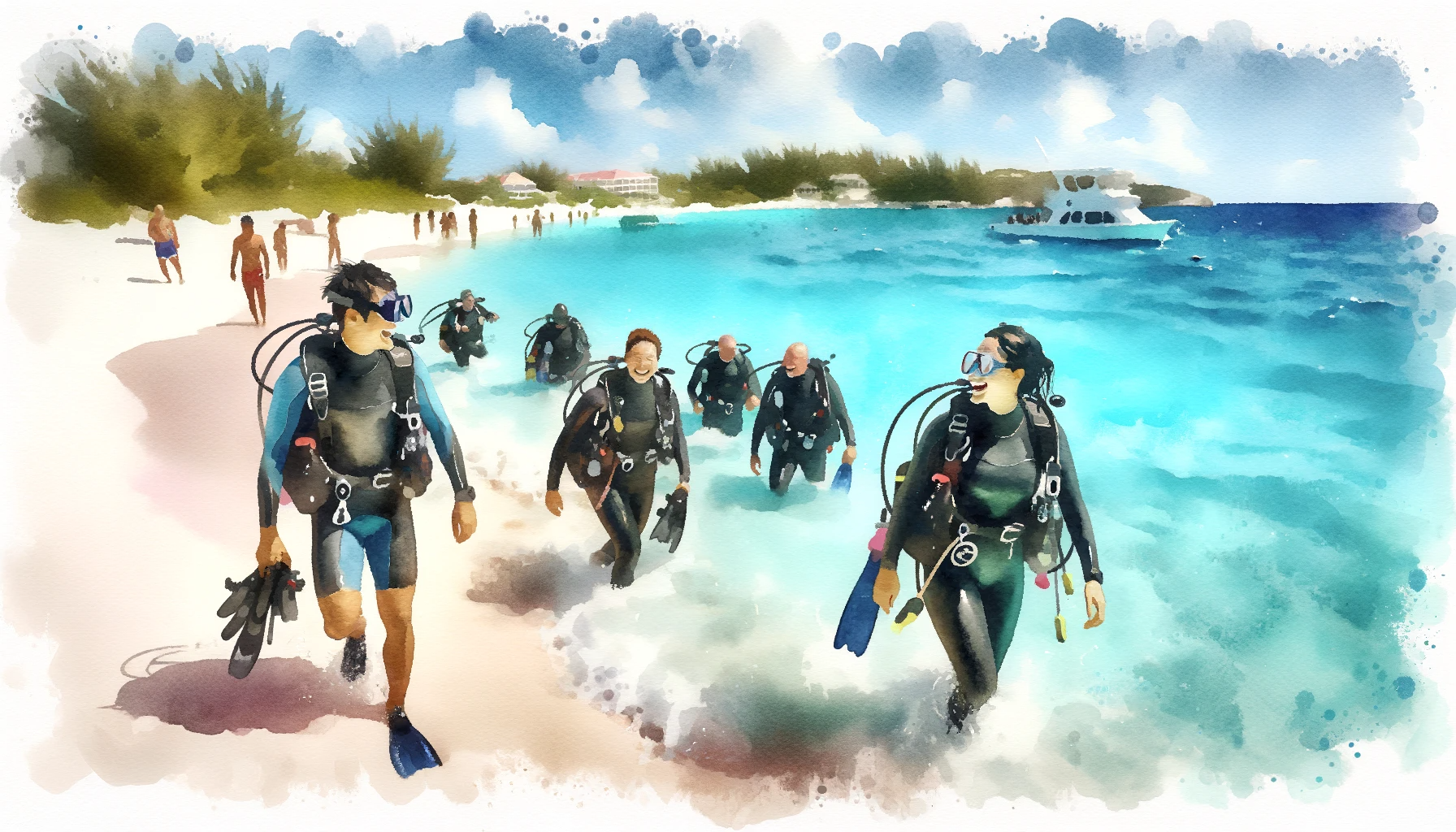 Scuba diving with a professional guide in Lauderdale-by-the-Sea